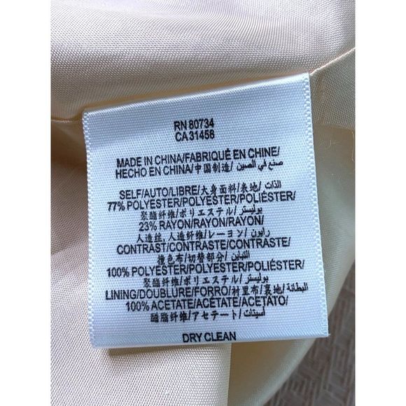 12 Maxandcleo Strapless Mini Dress Nude Bare Pink NWT Lined 6465 Wrap $158 - Picture 9 of 10